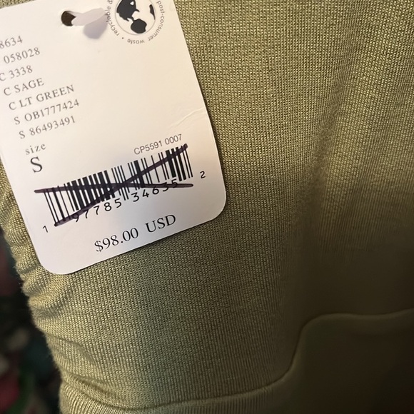 NWT Free People Movement Second Chance One Piece Hooded Sleeveless Sage Small - Picture 5 of 5